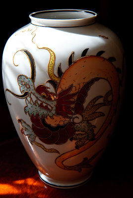 Dragon On The Vase