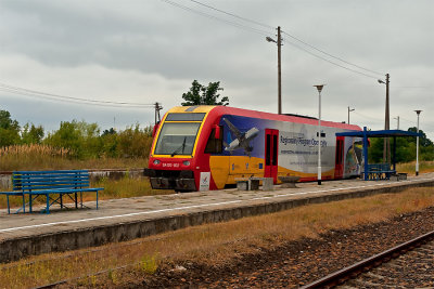 Railcar On The Station