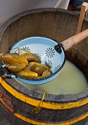 Salt Sour Cucumbers