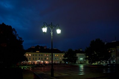Mariensztat At Night