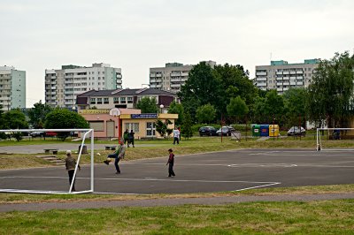 Playing Football With Dad