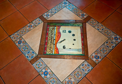 Clock On The Floor