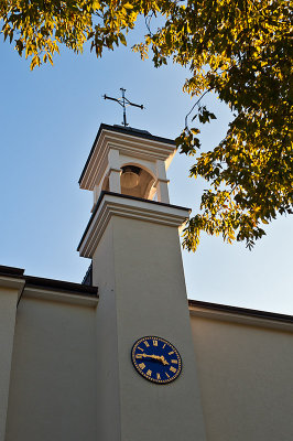 Navy Blue Clock