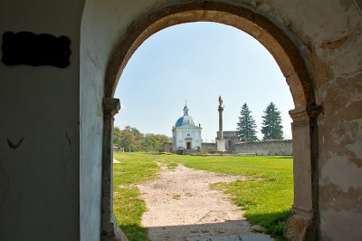 Courtyard Of Monastery