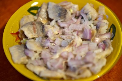 Herring And Onions Salad