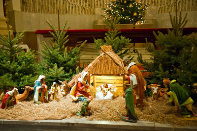 Christmas Crib At Jesuit Church