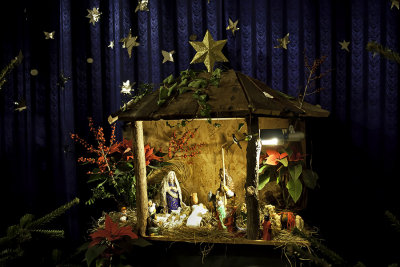Christmas Crib At The Visitants Church