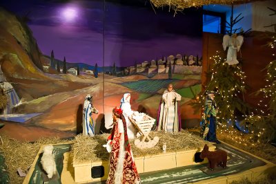 Christmas Crib At St. Andrew Bobola Church