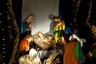 Christmas Crib At The Holy Spirit Church