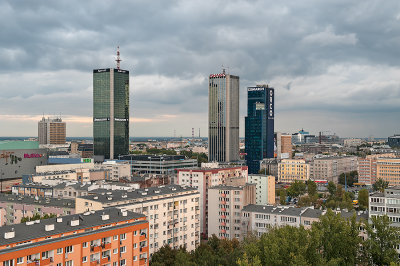 Cloudy Sky Over Warsaw