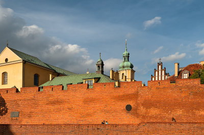 Churches Behind The Walls Of Old Town