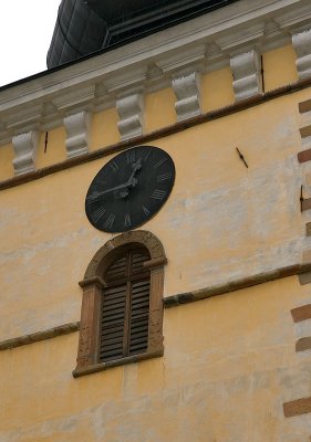 Clock Over The Window