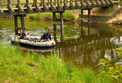 Floating On The Canal