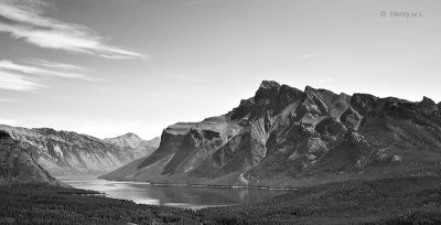 Lake Minnewanka and Mt Inglismaldie