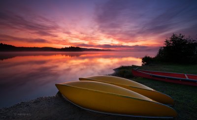 Dawn at Lake of Two Rivers 01