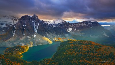 Sunburst Mountain from Nub Peak