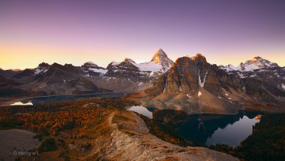 Mt Assiniboine Sunrise #4