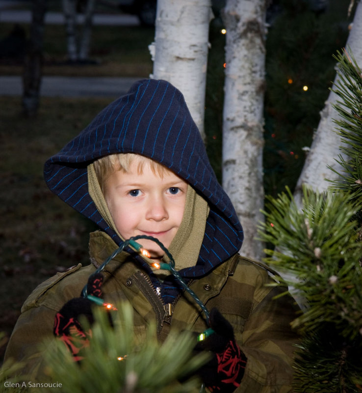 Xmas Light Boy