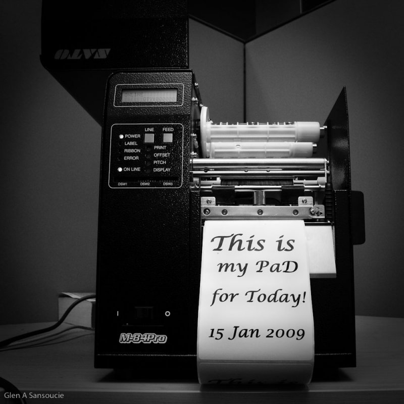 Day 015 - Sato Printer