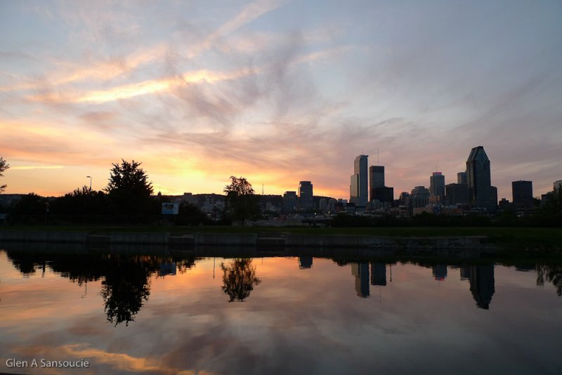 Day 213 - Montreal Sunset