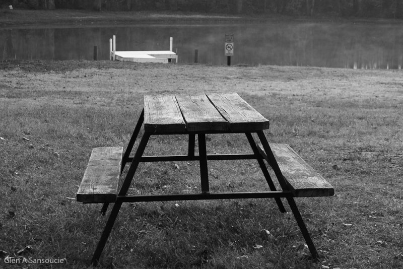 Day 325 - Table and Mist