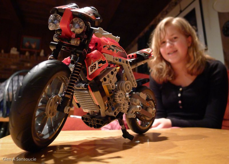 Day 364 - Lego Motorcycle