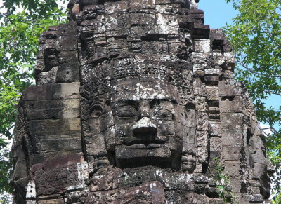 face at Ta Som