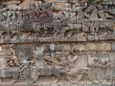 closeup Terrace of the Leper King
