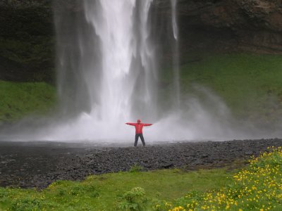 me at Seljalandsfoss