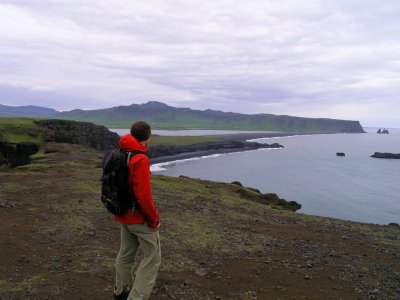 me at Dyrholaey