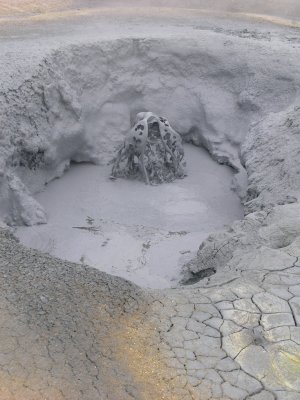 mud pot in Hverir
