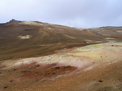 pastel-coloured Namafjall