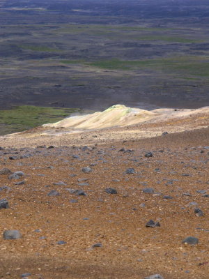 sulphuric deposits