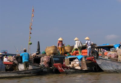 Cai Rang Floating Market