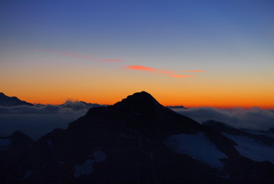 Kitzsteinhorn im Abendlicht