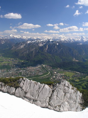 Blick vom Hochstauffen Richtung Sden