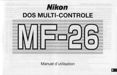 *Nikon multi-control MF-26