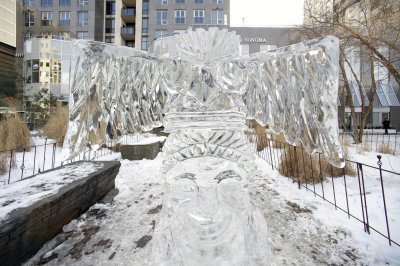 Ice sculpture @f11 D700