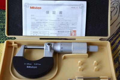 Mitsutoyo micrometer