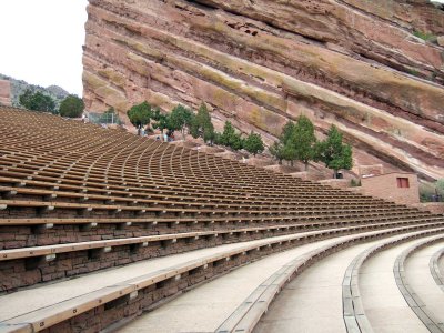 Red Rock theater in Denver CO