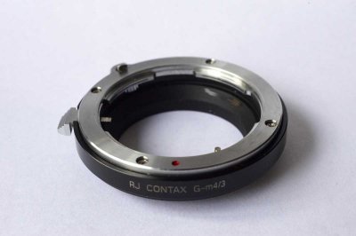 Contax G->µ4/3 adapter