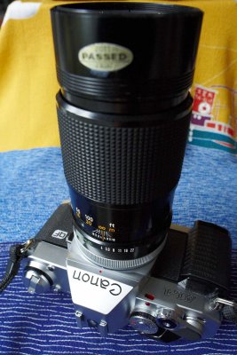FD 200mm F4 with AL-1