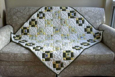 Baby quilt 8 (size 130 x 130 cm) 2011