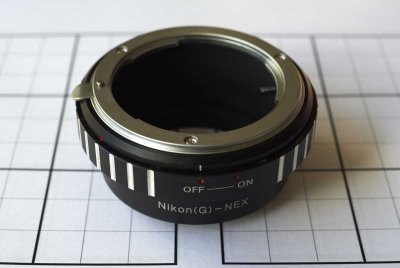 Nikon G->E adapter