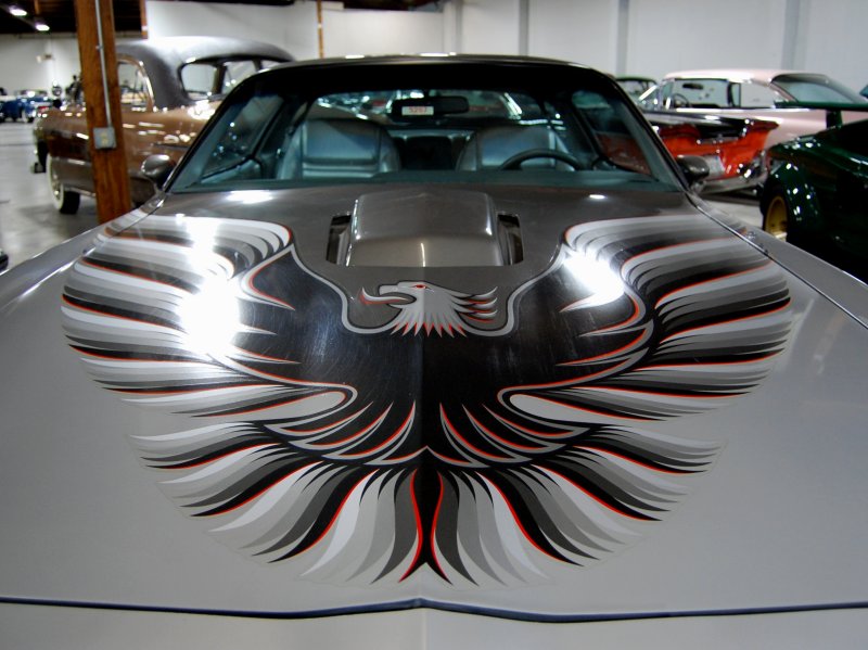 1979 Trans Am 10th Anniversary with silver leather seats like Kid Rock had in Joe Dirt.