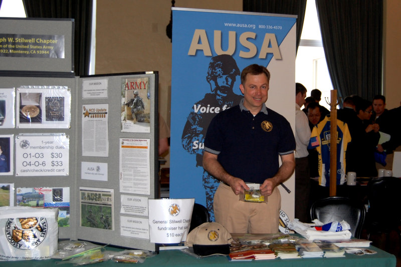 AUSA Chap Pres at NPS orientation