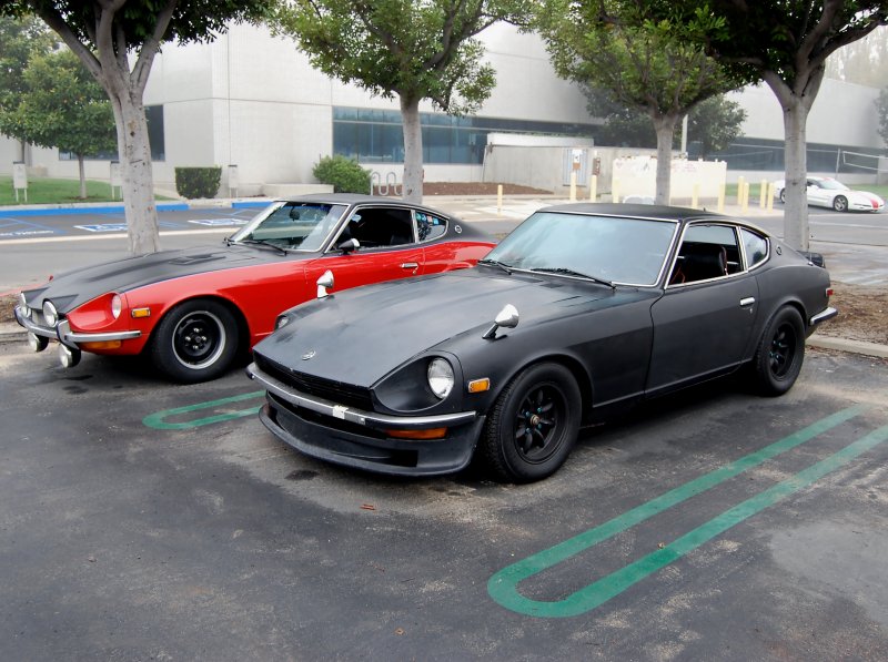 Early 70s Nissan Datsun 240Z and 260Z