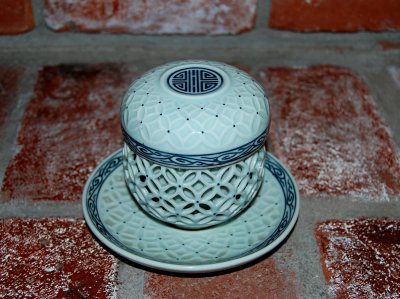 Green tea steeping cup