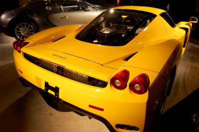 Ferrari Enzo and Bugatti Veyron
