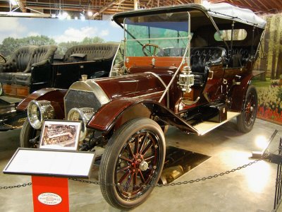 1911 Pierce Arrow Model 48 Touring that cost $5K back in the day when you could buy a Model T for $500.